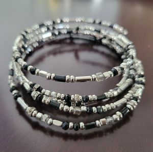 Beaded stretch bracelet
